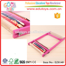 ASTM сертифицированные новые продукты Prodcuts Деревянные игрушки Loom DIY Play Toy для продажи